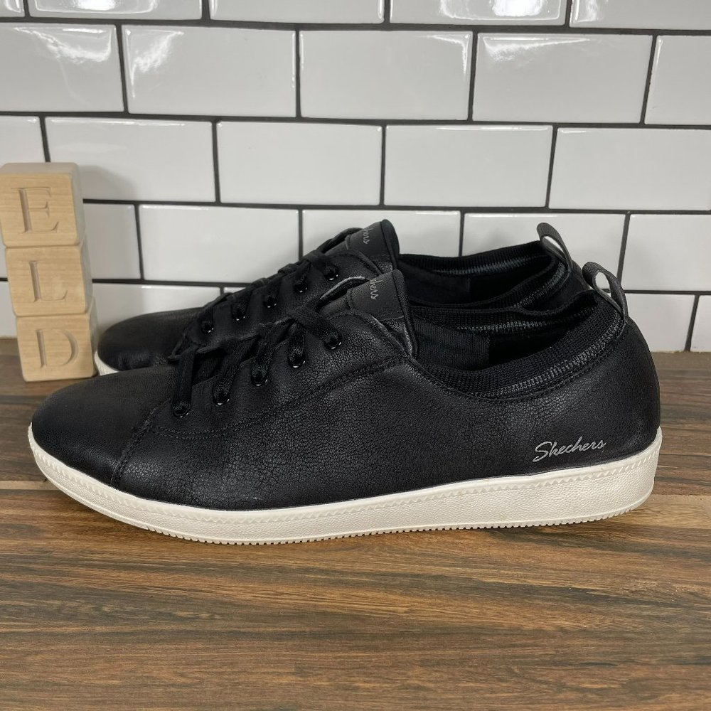Skechers Madison Ave City Ways Women's Size 10 Shoes Black Slip On Sneakers